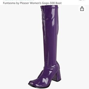 Shoes | Purple Gogo Boots | Poshmark